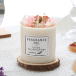 Romantic Dried Flowers Candles, offering a calming and fragrant experience with nature-inspired décor.