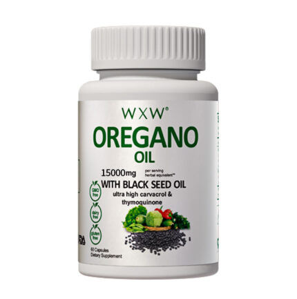 Natural Black Seed Oil Capsules, supporting immunity and offering powerful antioxidant protection.