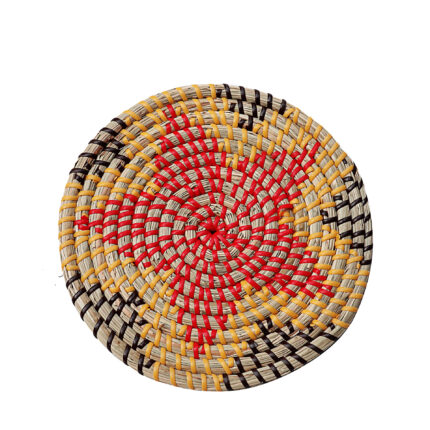 Handwoven Eco-Friendly Straw Round Placemat