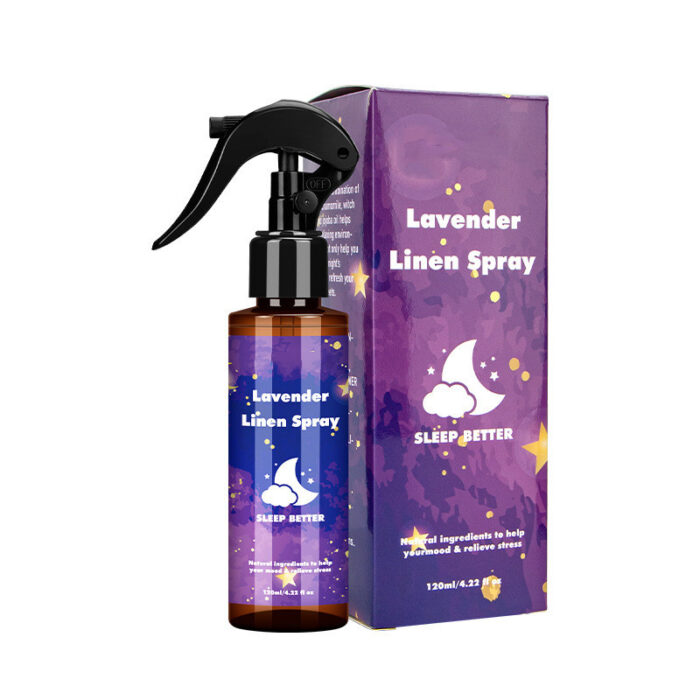 Calming Lavender Pillow & Linen Spray for Restful Sleep