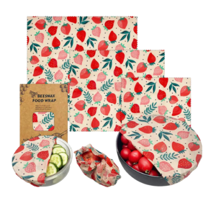 Eco-Friendly Reusable Beeswax Food Wrap